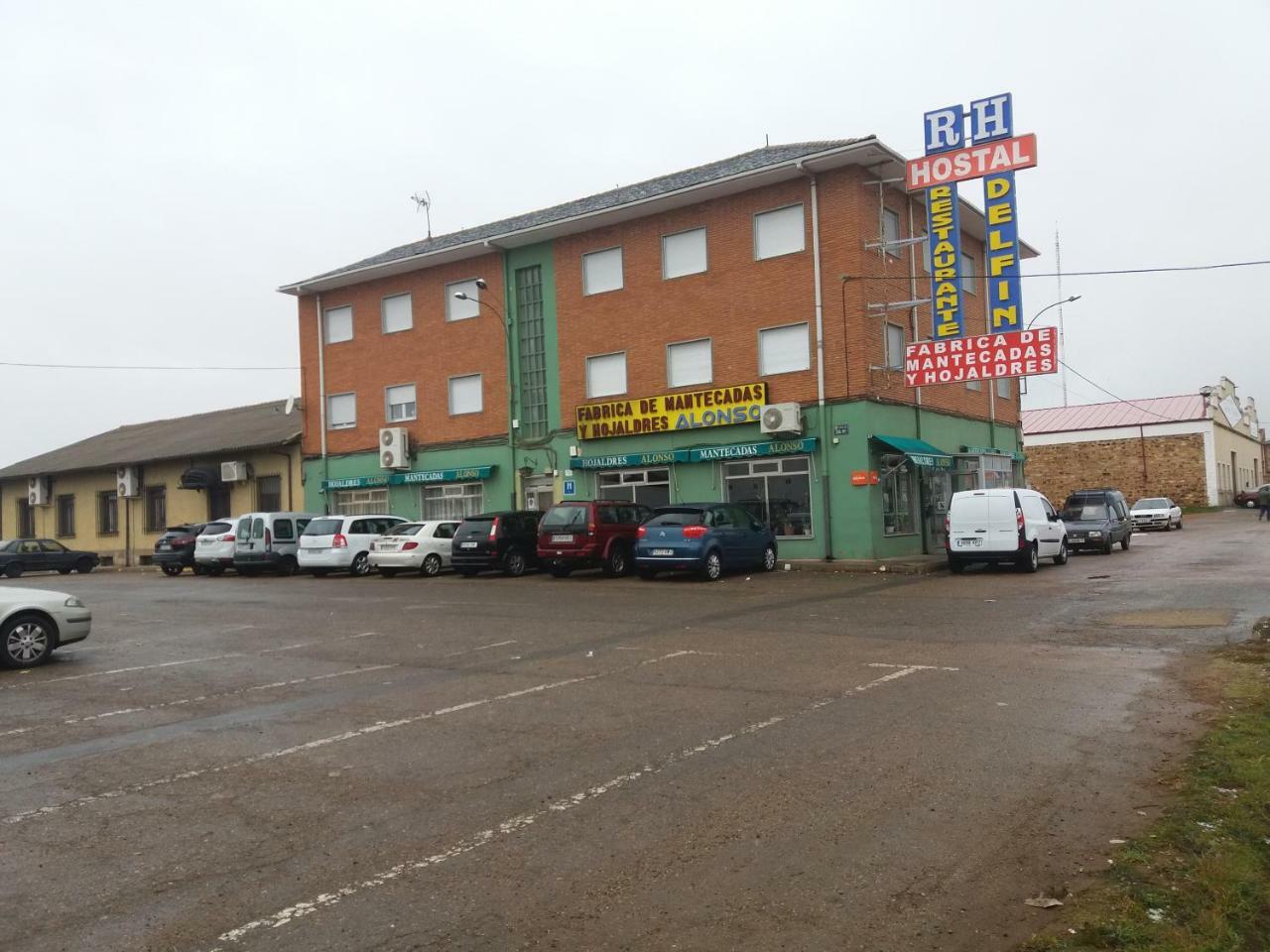 Hostal Residencia Delfin Асторга Экстерьер фото